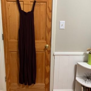 Romper (long pants). Plum color.Size Large. Excellent Condition!